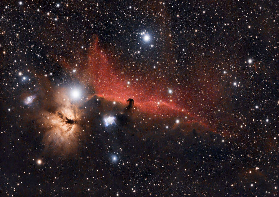 Nebulosa Cabeza de Caballo (Barnard 33), astrofotografía de Javier García