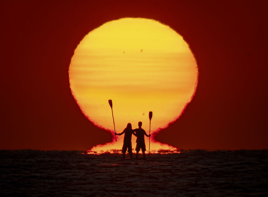 Omega Sun, astrofotografía de Jordi Coy
