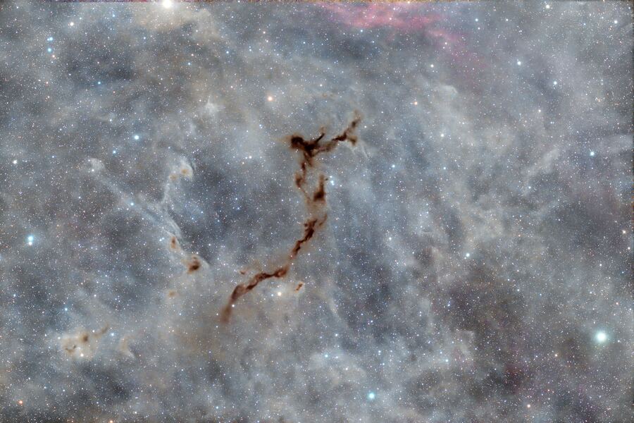 Nebulosa del Caballito de Mar (Barnard 150), astrofotografía de José Miguel Motilla