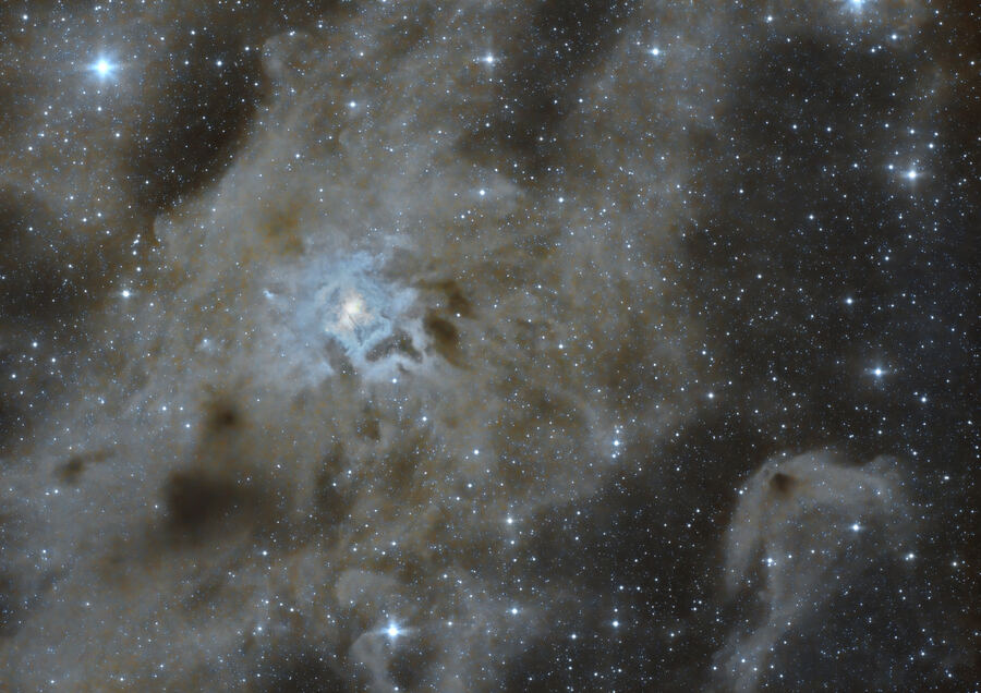Nebulosa Iris (NGC 7023), astrofotografía de José R. Sabater