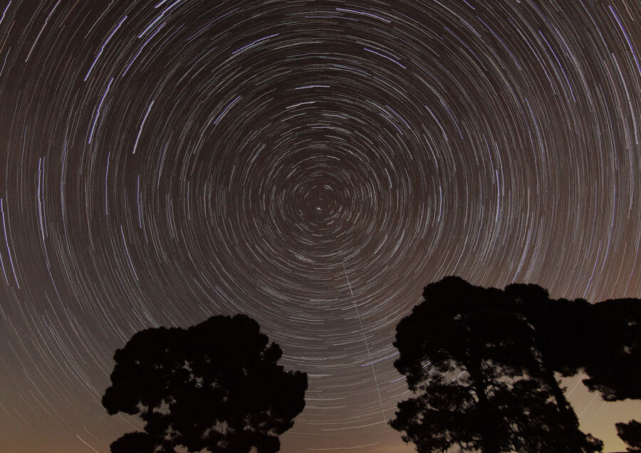 Circumpolar, astrofotografía de Juan Gaspar Sellés