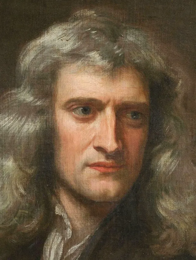 Retrato de Isaac Newton